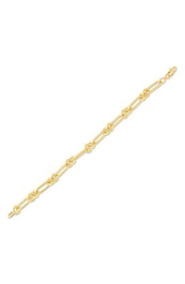 Sara Weinstock Sara Weinstock 18k Gold Round & Paperclip Link Bracelet