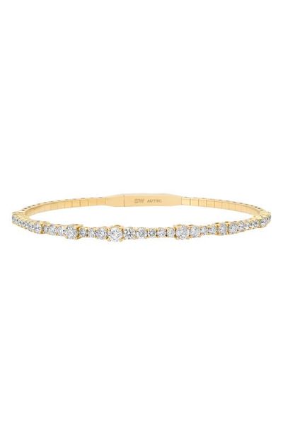 Sara Weinstock Sara Weinstock Flexion 18k Gold Diamond Bangle