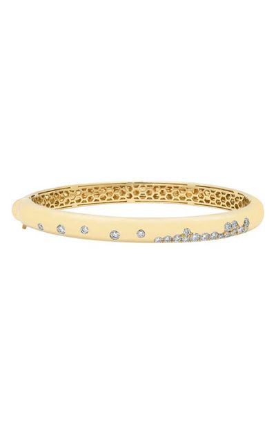 Sara Weinstock Sara Weinstock Gold Diamond Thin Bangle