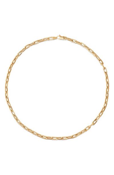 Sara Weinstock Sara Weinstock Gold Rectangular Link Chain Necklace