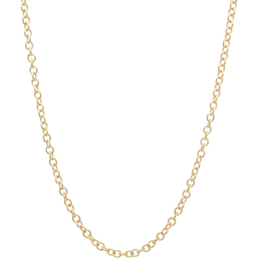Sara Weinstock Sara Weinstock Gold Rollo Chain Necklace