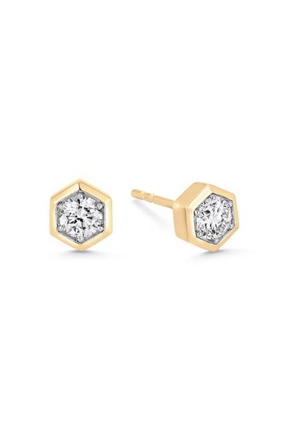 Sara Weinstock Sara Weinstock Honeycomb Stud Earrings