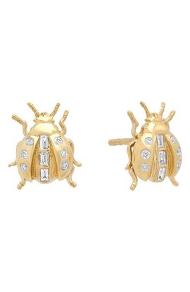 Sara Weinstock Sara Weinstock Ladybug 18K Gold Stud Earrings