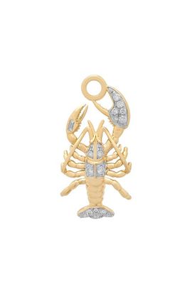 Sara Weinstock Sara Weinstock Nantucket 18k Gold Diamond Lobster Charm