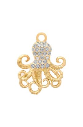 Sara Weinstock Sara Weinstock Nantucket 18k Gold Diamond Octopus Pendant