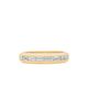 Sara Weinstock Sara Weinstock Papua 18k Gold Baguette Diamond Band Ring - 1