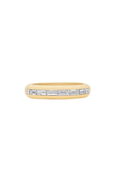 Sara Weinstock Sara Weinstock Papua 18k Gold Baguette Diamond Band Ring