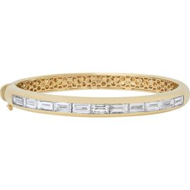 Sara Weinstock Sara Weinstock Papua 18k Gold Baguette Diamond Bangle
