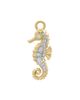 Sara Weinstock Sara Weinstock Papua 18k Gold Diamond Seahorse Charm - 1
