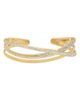 Sara Weinstock Sara Weinstock Papua Gold Diamond Crossover Bangle - 1