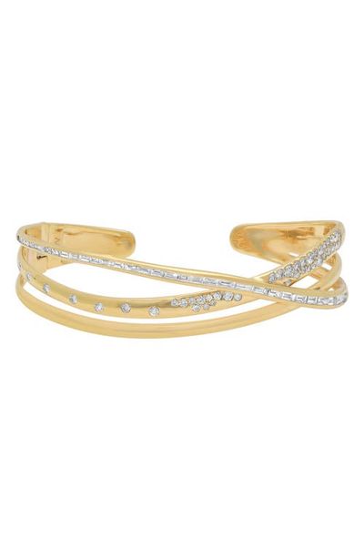 Sara Weinstock Sara Weinstock Papua Gold Diamond Crossover Bangle