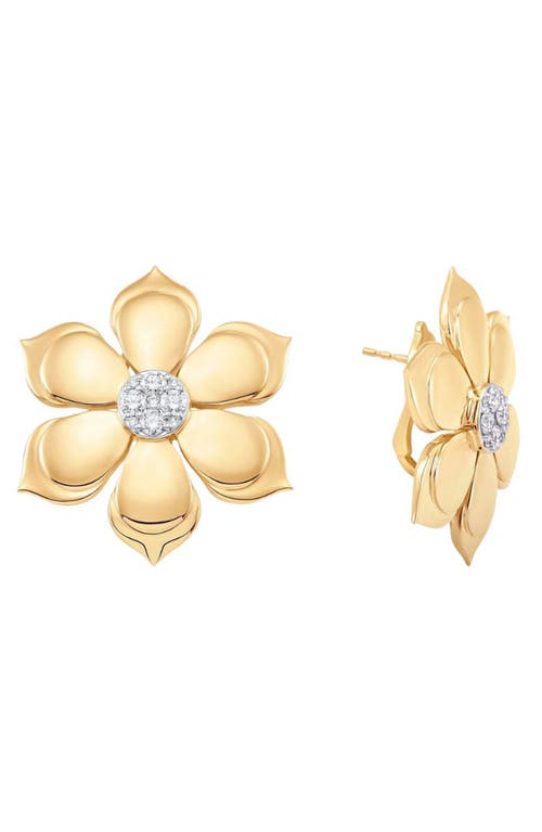 Sara Weinstock Sara Weinstock Petite Diamond Flower Stud Earrings