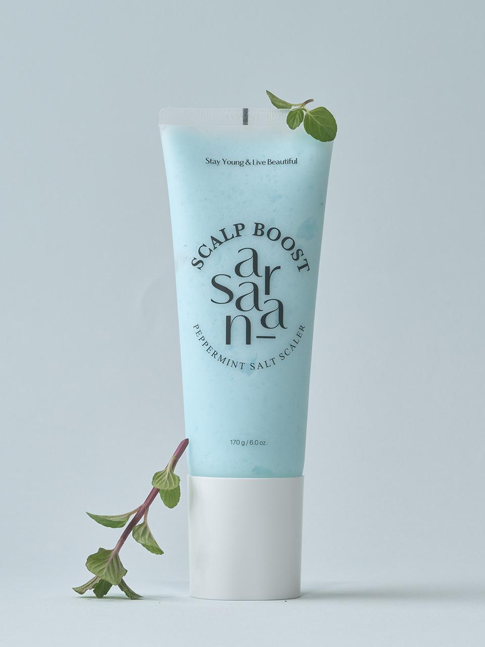 saranara Scalp Boost Peppermint Salt Scalp Scaler 170g