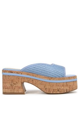 Sarto Fernanda 3 Platform Slide Sandals