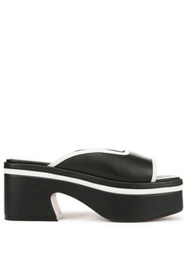 Sarto Fernanda Platform Slide Sandals