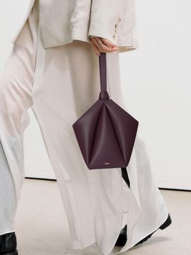 SARTU LYV Leather Tote Bag [Burgundy]