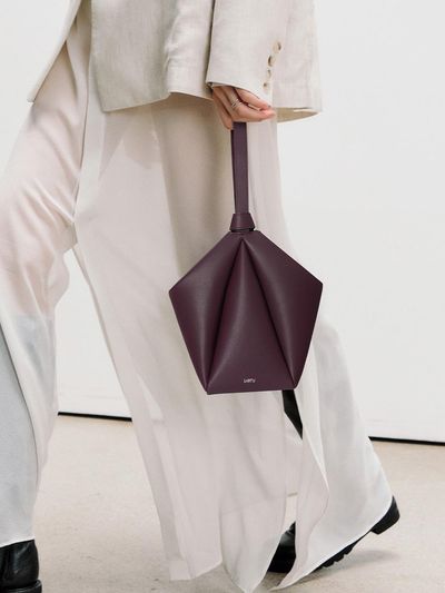 SARTU LYV Leather Tote Bag [Burgundy]
