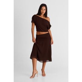 Sasha Therese Sasha Therese Margot Midi Skirt