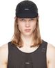 Satisfy Satisfy Black Rippy Trail Cap - 1