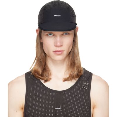 Satisfy Satisfy Black Rippy Trail Cap