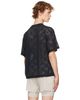 Satisfy Satisfy Black Space-Lace Running T-shirt - 3