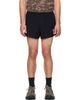 Satisfy Satisfy Black Space-O 2.5 Running Shorts - 1
