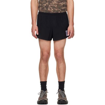 Satisfy Satisfy Black Space-O 2.5 Running Shorts