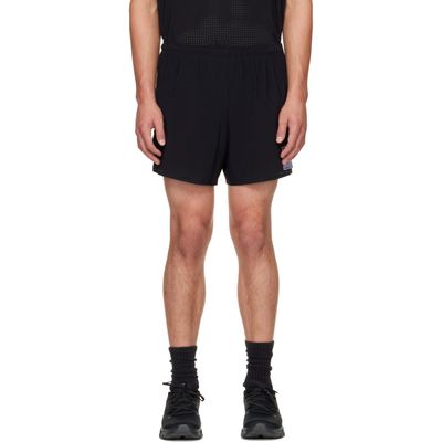 Satisfy Satisfy Black Space-O 5 Running Shorts