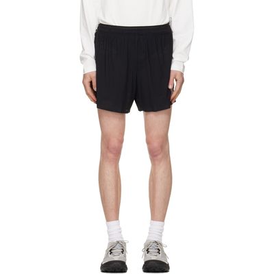 Satisfy Satisfy Black Space‑O 5 Shorts
