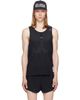 Satisfy Satisfy Black Space‑O Singlet Tank Top - 1