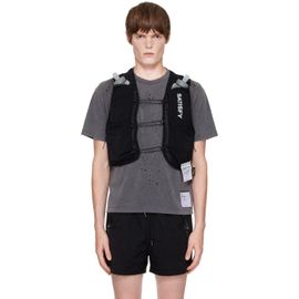 Satisfy Satisfy Black TechSilk Drift Cordura 5L Hydration Vest