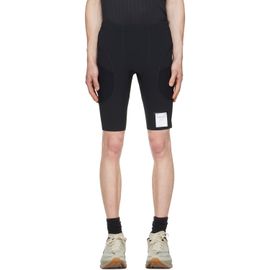Satisfy Satisfy Black TechSilk Evo 9 Half Tights Shorts