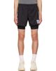 Satisfy Satisfy Black TechSilk Shorts - 1
