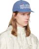 Satisfy Satisfy Blue FliteSilk 5‑Panel Pinch Cap - 2