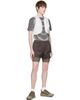 Satisfy Satisfy Brown TechSilk 8 Running Shorts - 4