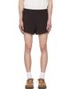 Satisfy Satisfy Burgundy Space‑O 2.5 Shorts - 1