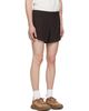 Satisfy Satisfy Burgundy Space‑O 2.5 Shorts - 2