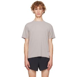 Satisfy Satisfy Gray AuraLite UV Running T-shirt