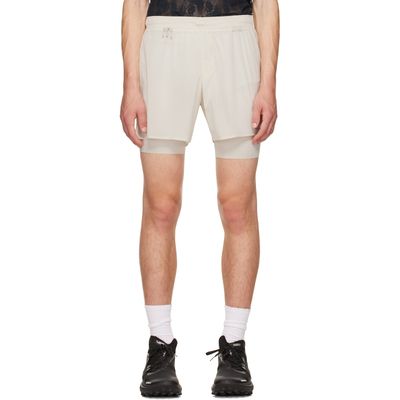 Satisfy Satisfy Gray HeatCrush 8 Desert Shorts