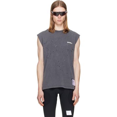 Satisfy Satisfy Gray MothTech Muscle Tank Top