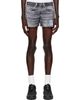 Satisfy Satisfy Gray PeaceShell Unlined Shorts - 1
