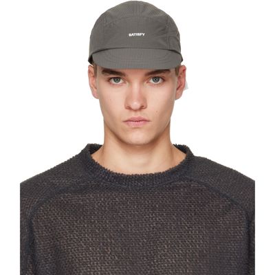 Satisfy Satisfy Gray Rippy Air Trail Cap