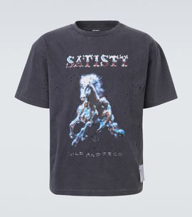 Satisfy Satisfy MothTechâ¢ printed cotton jersey T-shirt