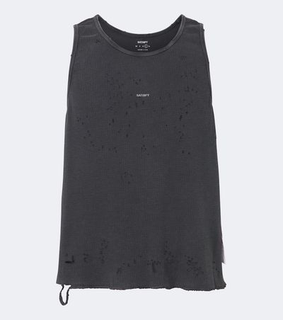 Satisfy Satisfy MothTech™ waffle-knit cotton tank top