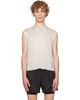 Satisfy Satisfy Off-White HeatCrush Muscle Running Top - 1