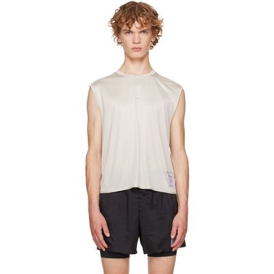 Satisfy Satisfy Off-White HeatCrush Muscle Running Top