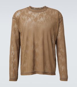 Satisfy Satisfy SpaceLace lace T-shirt