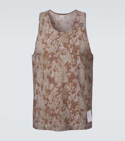 Satisfy Satisfy SpaceâO camouflage tank top