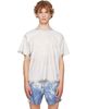 Satisfy Satisfy White & Silver MothTech Running T‑shirt - 1