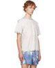 Satisfy Satisfy White & Silver MothTech Running T‑shirt - 2